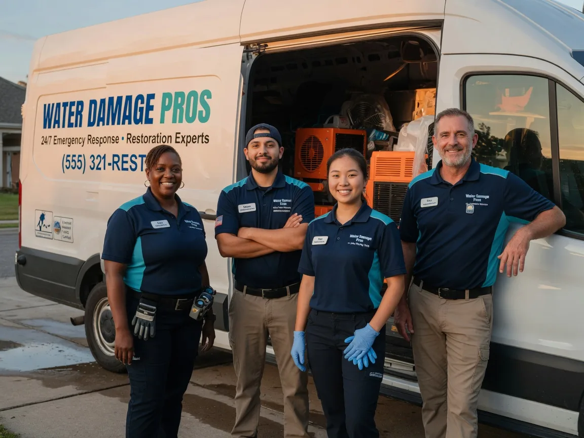 Water Damage Restoration company in Van Alstyne, TX