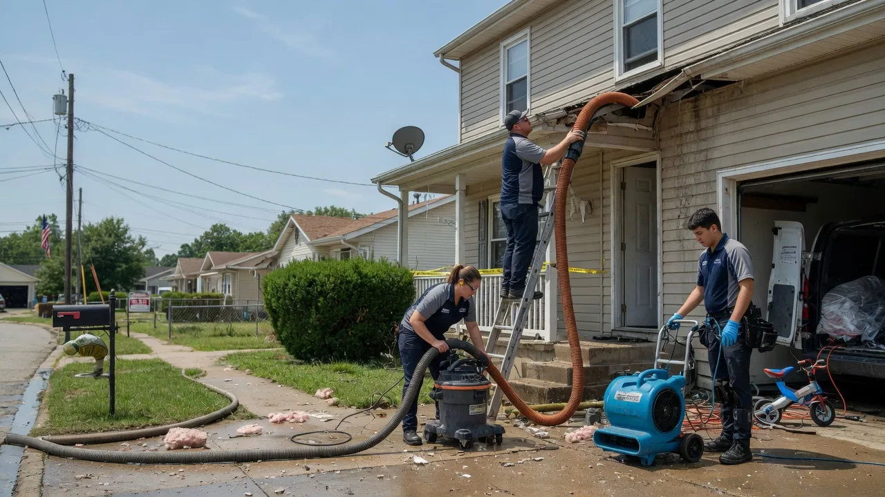 Water Damage Restoration in Van Alstyne, TX near me